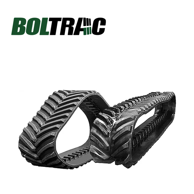 R571655 R571658 John Deere 18'' 457mm Μπροστινή Πίσω Λαστιχένια ράγα για τρακτέρ 8RX