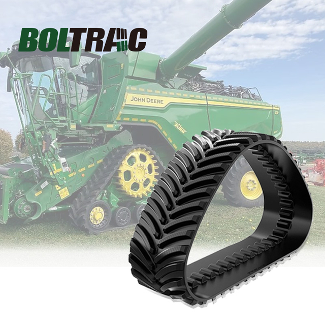 Şenile de cauciuc cu benzi de rulare durabile, 762 mm, 30 inci, pentru combină de secerat X9 1000 şi X9 1100