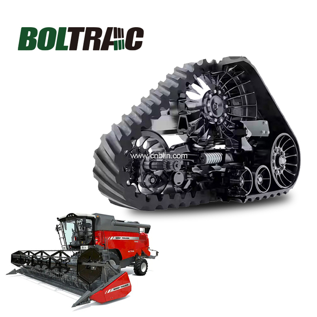 Carro cingolato triangolare per mietitrebbiatrice John Deere serie S680